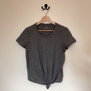 Madewell Knotted Tee
